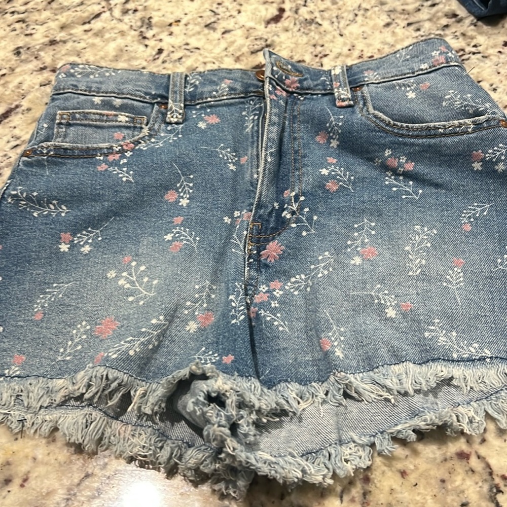 Flower jeans